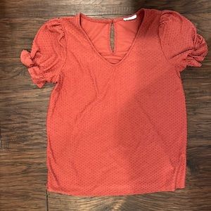 Dusty pink maternity top